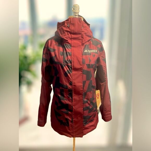 Adidas Winter Snow Snowboarding Terrex Xperior 2L Insulated RAIN.RDY Jacket XS - Picture 9 of 14